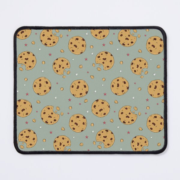 Item preview, Chocolate Chip Cookies doodle vector repeat seamless pattern. Cartoon illustration background. designed and sold by Retro Street Studios.