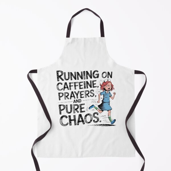 Item preview, Running on Caffeine, Prayers and Pure Chaos | Funny Student Nurse designed and sold by CuteDesignables.