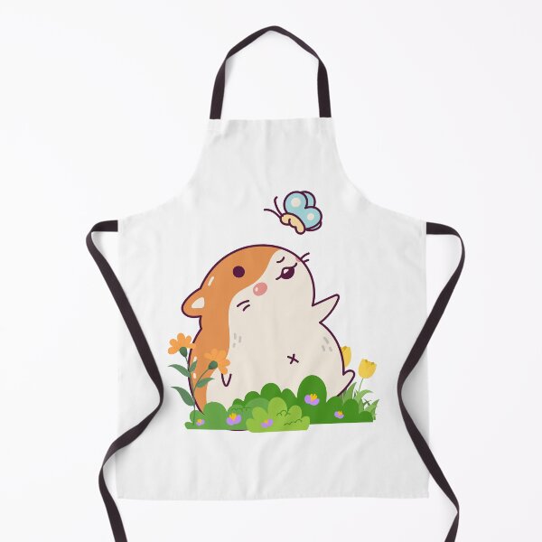 Artikelvorschau, Entzückender Hamster im Garten mit Schmetterling, süßes Haustier-Kunstwerk entworfen und verkauft von yuki-hana.