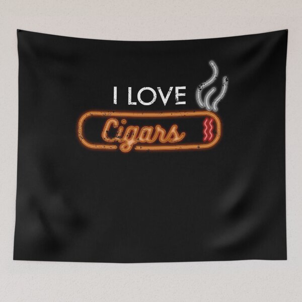 Aperçu de l'œuvre J'aime le cadeau de cigare d'amant de cigare d'amant de cigare de cigares créée et vendue par KentuckyGirlTee.