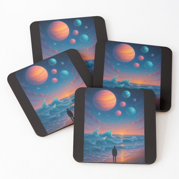 Item preview, Glass Waves and Cosmic Skies designed and sold by Tadeusz1.