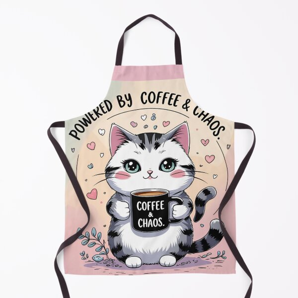 Item preview, Coffee & Chaos designed and sold by HELLO TIGER.