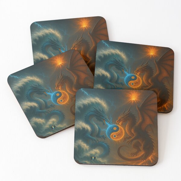 Item preview, Duel of the Dragons: Balance of the Elements designed and sold by SayItPrint.