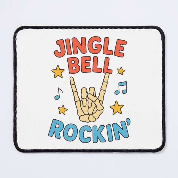 Item preview, Jingle Bell Rockin' Retro Skeleton Hand designed and sold by Alex Songs.