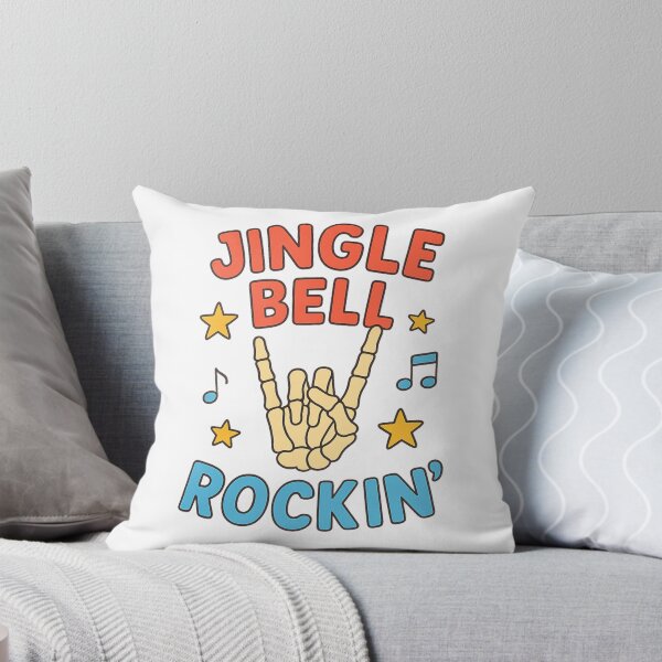 Item preview, Jingle Bell Rockin' Retro Skeleton Hand designed and sold by Alex Songs.