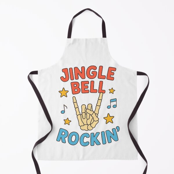 Item preview, Jingle Bell Rockin' Retro Skeleton Hand designed and sold by Alex Songs.