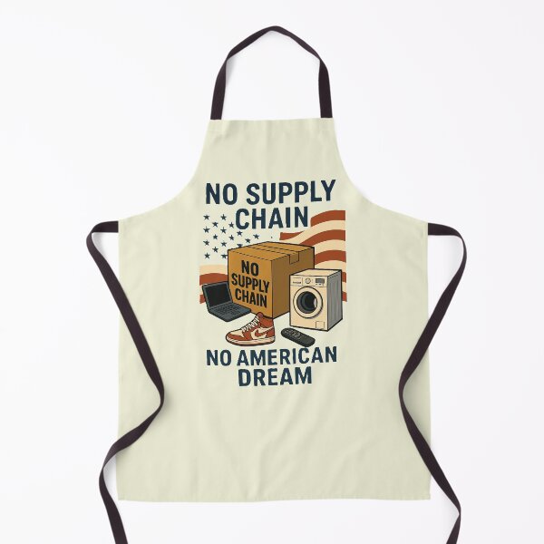 Item preview, No Supply Chain, No American Dream – Vintage Logistics Design designed and sold by RetroNibylander.