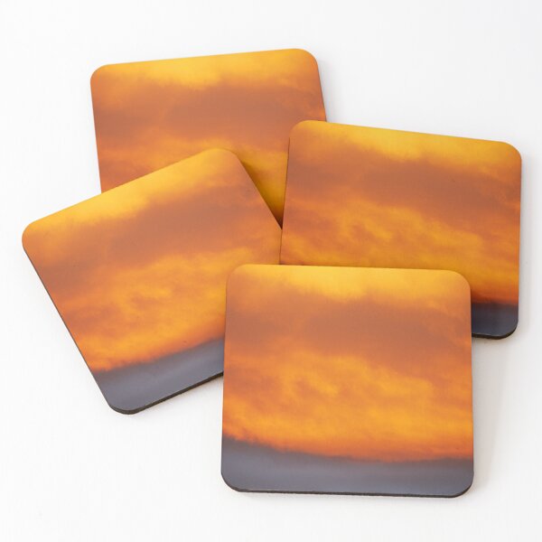 Item preview, The Fiery Sunset Clouds designed and sold by Joy Watson - Natural Light Photography .