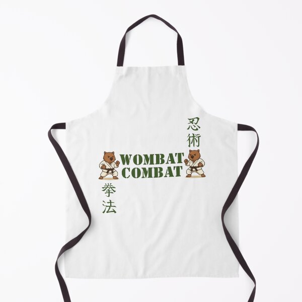 Item preview, Wombat Combat Martial Arts Australian Animal  designed and sold by pUNKnown.