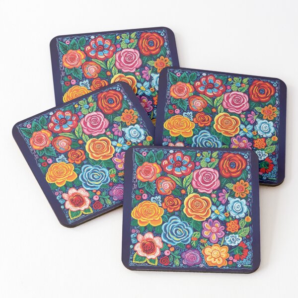 Item preview, A decorative and abstract digital of roses and various flowers. designed and sold by HEMRO.