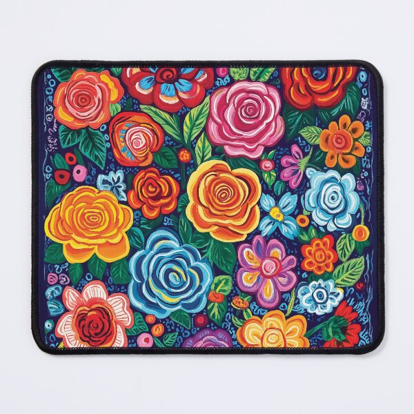 Item preview, A decorative and abstract digital of roses and various flowers. designed and sold by HEMRO.