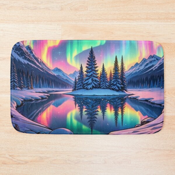 Item preview, Aurora Dreams Over Silent Pines designed and sold by HSE1.