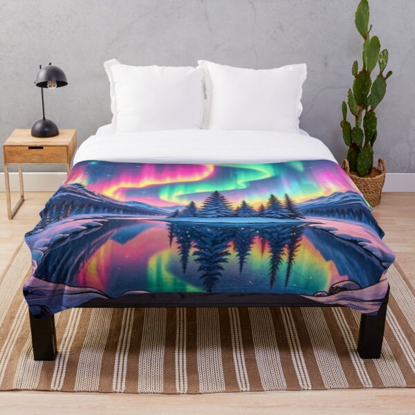Item preview, Aurora Dreams Over Silent Pines designed and sold by HSE1.