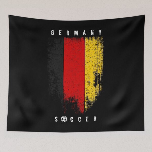 Item preview, SOCCER TEAMS VERTICAL FLAG - GERMANY - Fans and Teams for Men and Women T-shirt designed and sold by wallsandpatts.