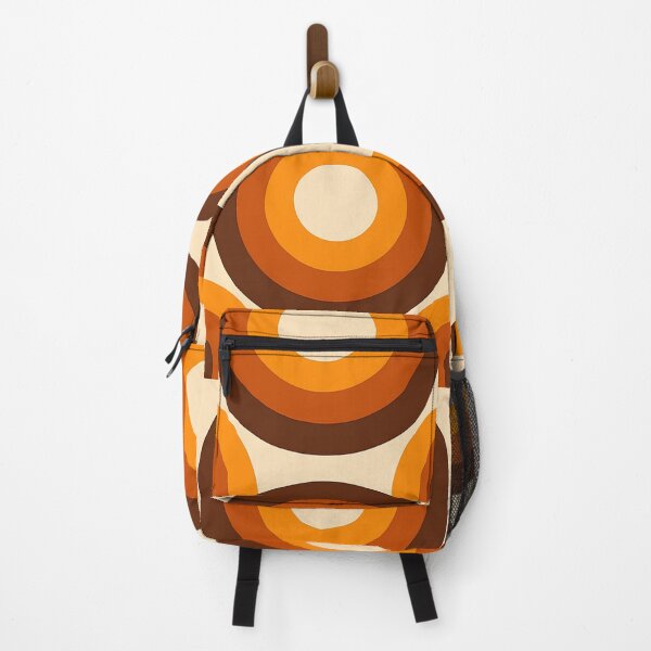 Item preview, Mid-Century Modern Meets 1970s Orange – Retro Geometric Art designed and sold by svarupa.