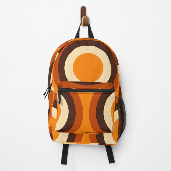 Item preview, Mid-Century Modern Meets 1970s Orange – Retro Geometric Art designed and sold by svarupa.