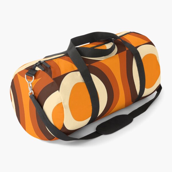 Item preview, Mid-Century Modern Meets 1970s Orange – Retro Geometric Art designed and sold by svarupa.