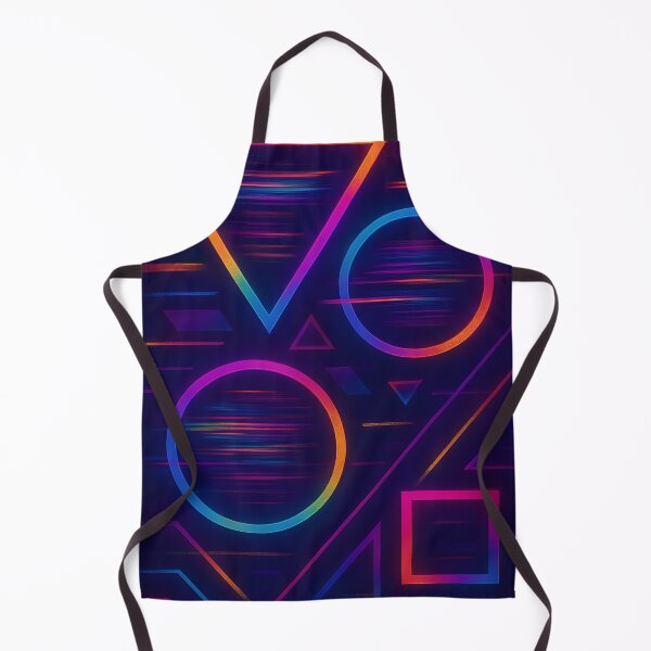 Item preview, Retro-Futuristic Neon Geometry designed and sold by digicx.