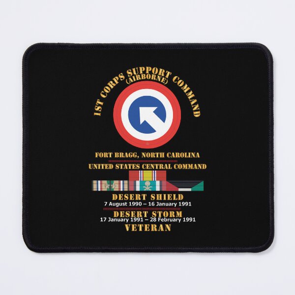 Item preview, Army - 1st Corps Support Command (COSCOM)  - US CENCOM - Desert Storm, Desert Shield Veteran X 300 designed and sold by Military Insignia Products.