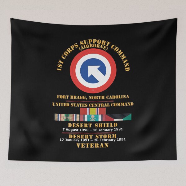 Item preview, Army - 1st Corps Support Command (COSCOM)  - US CENCOM - Desert Storm, Desert Shield Veteran X 300 designed and sold by Military Insignia Products.
