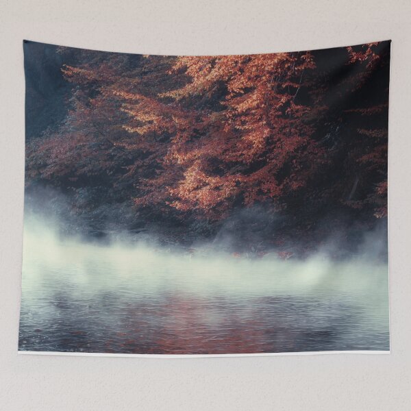 Item preview, Nature*s Mirror - Otoño en el río designed and sold by Dyrk Wyst Redbubble Shop.