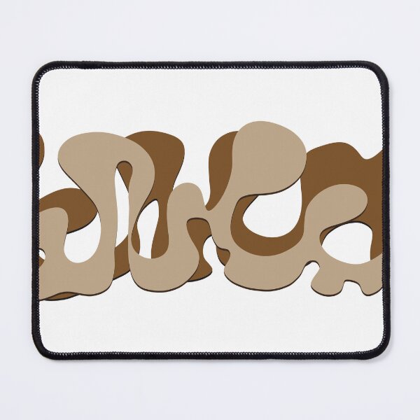 Item preview, Groovy Brown Swirls designed and sold by Karin Taylor.