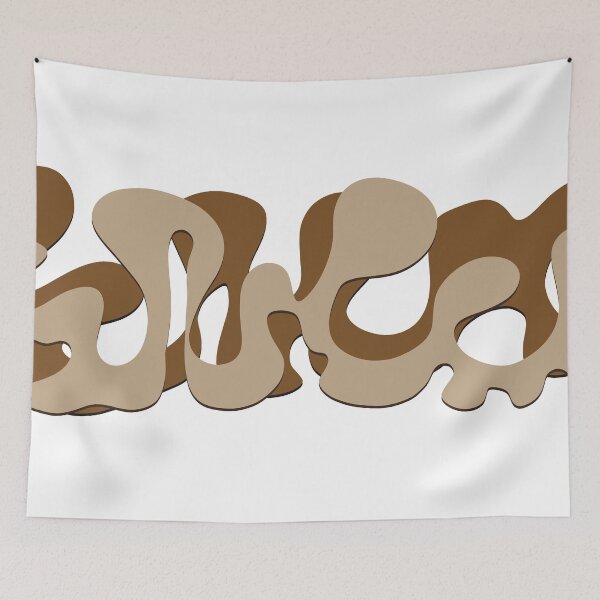 Item preview, Groovy Brown Swirls designed and sold by Karin Taylor.