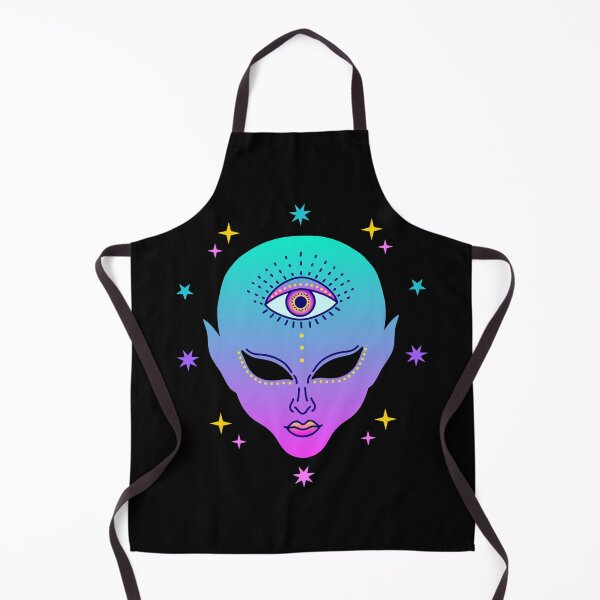 Item preview,  Alien face  with third eye designed and sold by kiyanochka.