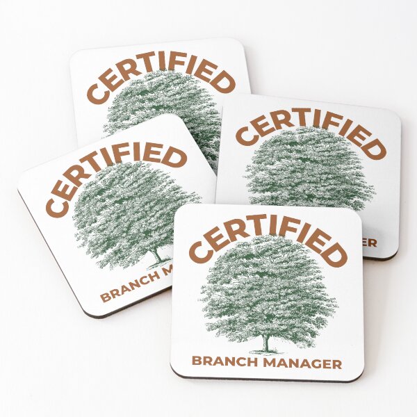 Item preview, Certified Branch Manager designed and sold by Shiba-Wood.