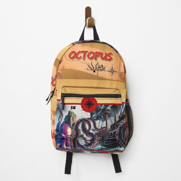 Item preview, Octopus vs Pirate Ship designed and sold by RodimusG1Art.