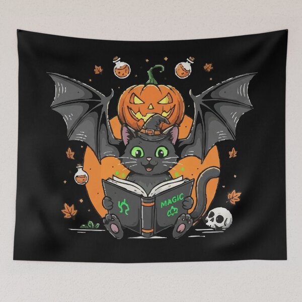 Item preview, halloween Reading Cute Halloween designed and sold by Uglyandcute.