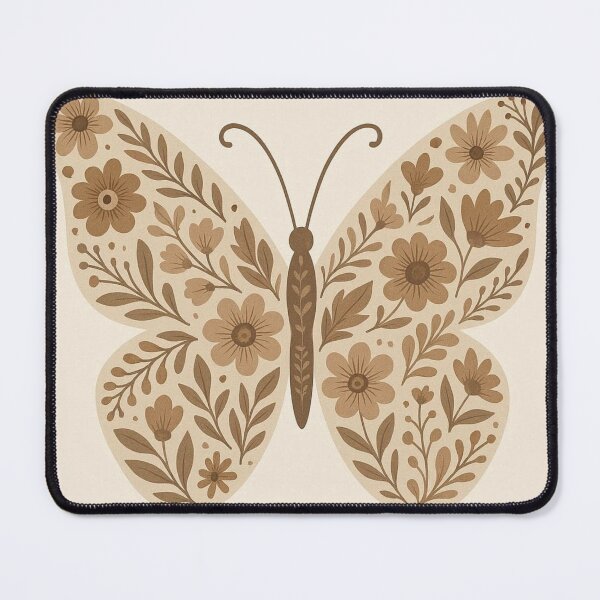 Item preview, Boho Floral Butterfly – Nature & Aesthetic Design designed and sold by artsdesignpro.
