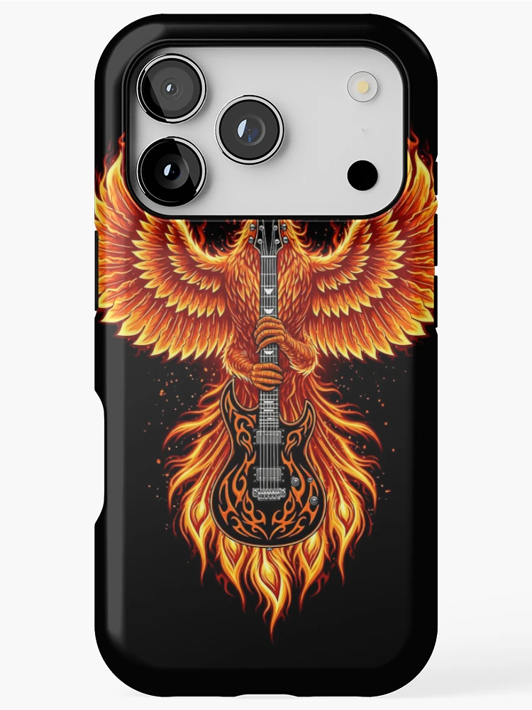 Thumbnail 1 of 4, iPhone Case, Phoenix Riffs designed and sold by HexOne.