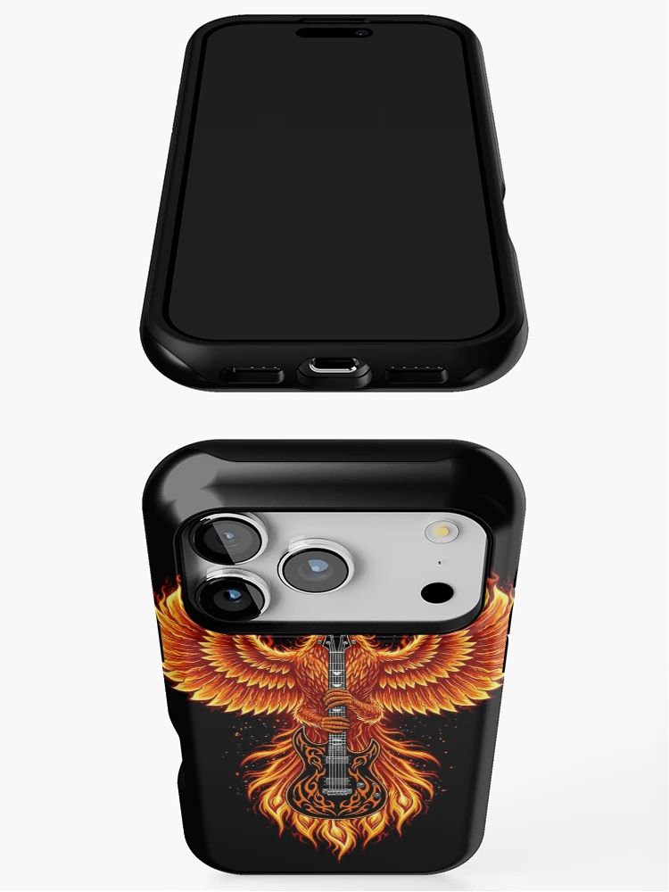 Thumbnail 3 of 4, iPhone Case, Phoenix Riffs designed and sold by HexOne.