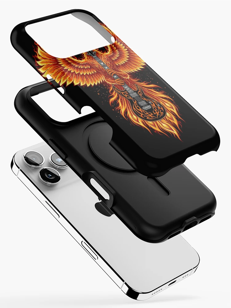 Thumbnail 2 of 4, iPhone Case, Phoenix Riffs designed and sold by HexOne.
