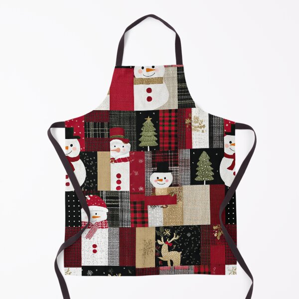 Item preview, Cozy patchwork inspired by festive holiday colors designed and sold by Piotrek0001.