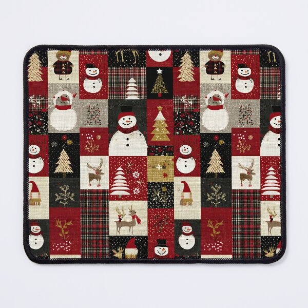 Item preview, Patchwork filled with holiday colors and joy designed and sold by Piotrek0001.