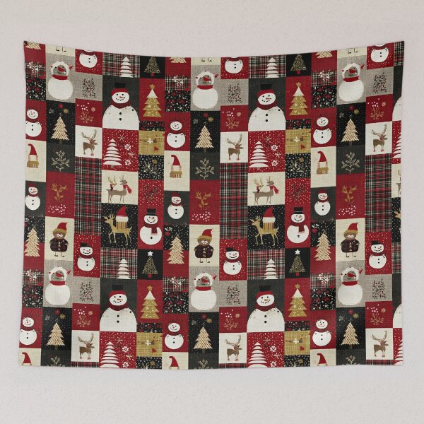 Item preview, Patchwork filled with holiday colors and joy designed and sold by Piotrek0001.
