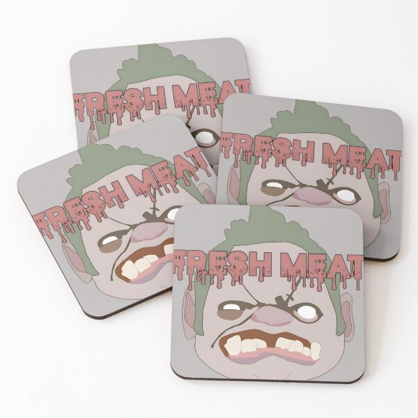 Item preview, Bloody Fresh Meat Zombie Monster Graphic – Undead Horror Face Art designed and sold by auringercha.