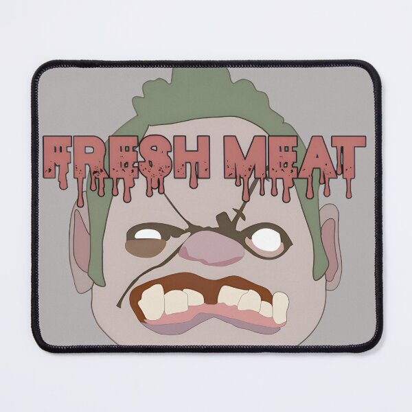 Item preview, Bloody Fresh Meat Zombie Monster Graphic – Undead Horror Face Art designed and sold by auringercha.
