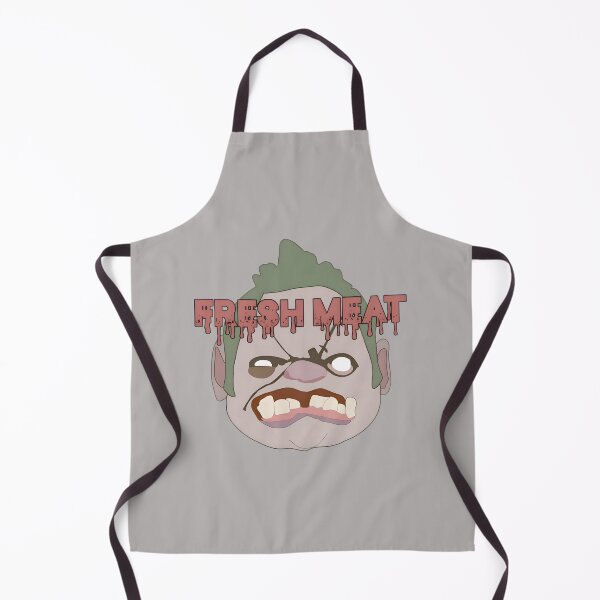 Item preview, Bloody Fresh Meat Zombie Monster Graphic – Undead Horror Face Art designed and sold by auringercha.
