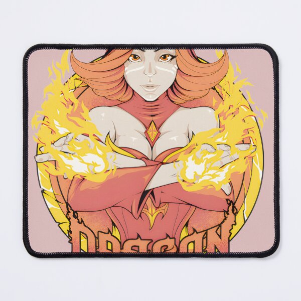 Item preview, Dragon Slayer Fire Mage Fantasy Art designed and sold by auringercha.