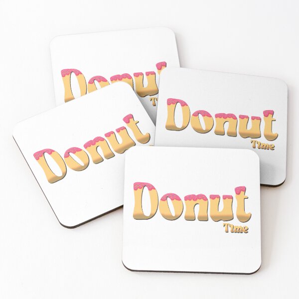 Item preview, Donut Time Fun Typography Design designed and sold by Dospart.