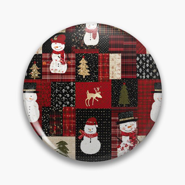 Item preview, Winter quilt filled with holiday inspiration colors designed and sold by Piotrek0001.