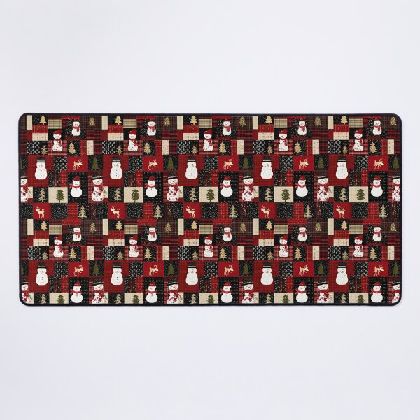 Item preview, Winter quilt filled with holiday inspiration colors designed and sold by Piotrek0001.