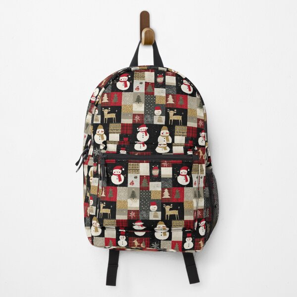Item preview, Joyful holiday patchwork glowing with festive cheer designed and sold by Piotrek0001.