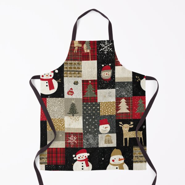 Item preview, Joyful holiday patchwork glowing with festive cheer designed and sold by Piotrek0001.