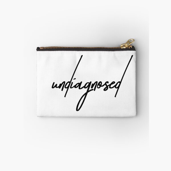 Item preview, Undiagnosed – Relatable Mental Health Humor Quote designed and sold by ReggieDior.