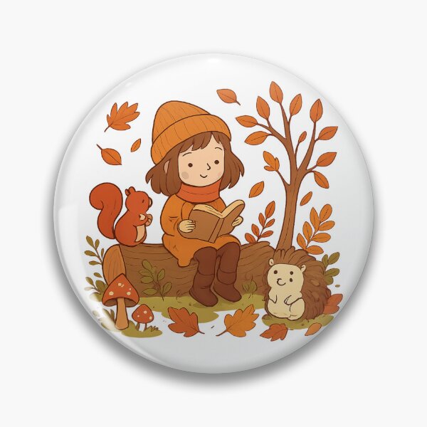 Item preview, Cozy Autumn Reader designed and sold by PlanetBoi.