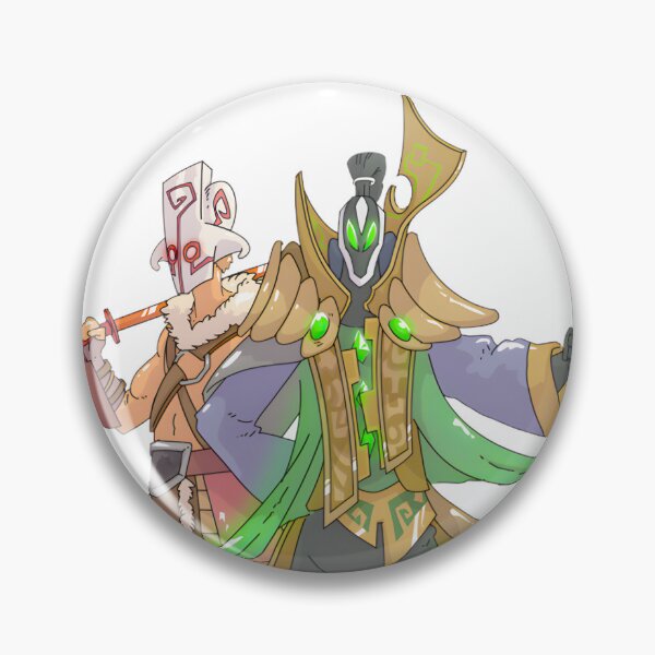 Item preview, Masked Swordsman & Green Mage Game Art designed and sold by auringercha.